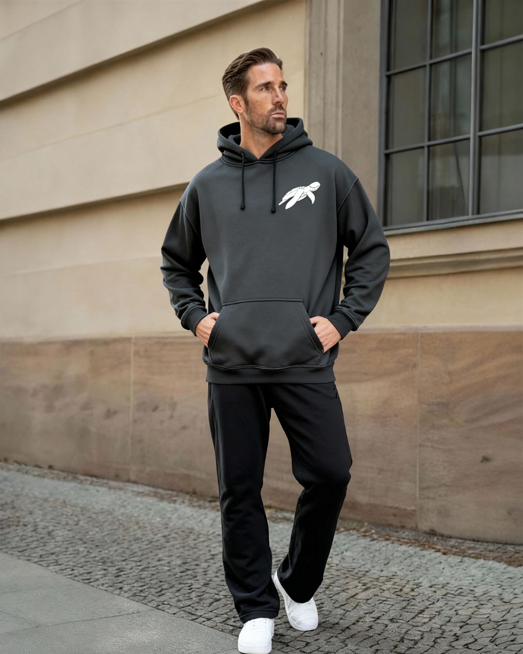 Hooded Sweatshirts Turtle 2  Men