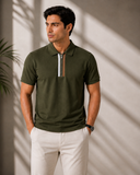 Olive Green Oversized T-Shirt – Streetwear Premium Relaxed Fit