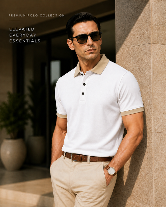 White Premium T-Shirt – Minimal Streetwear Boxy Fit