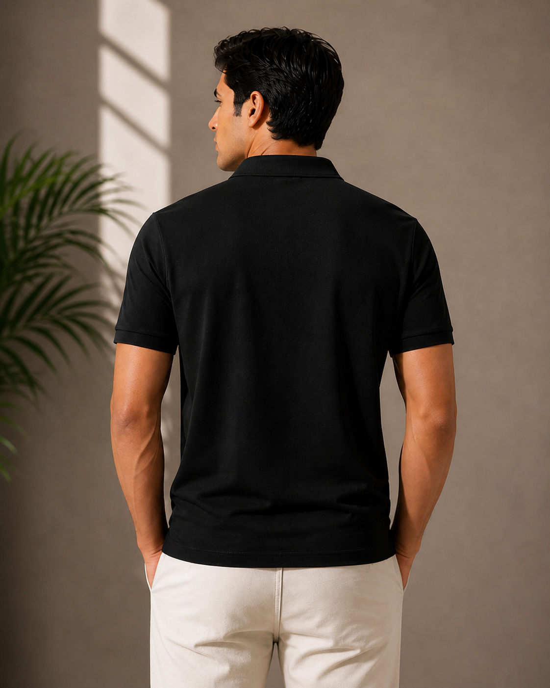 Black Premium T-Shirt – Minimal Streetwear Relaxed Fit