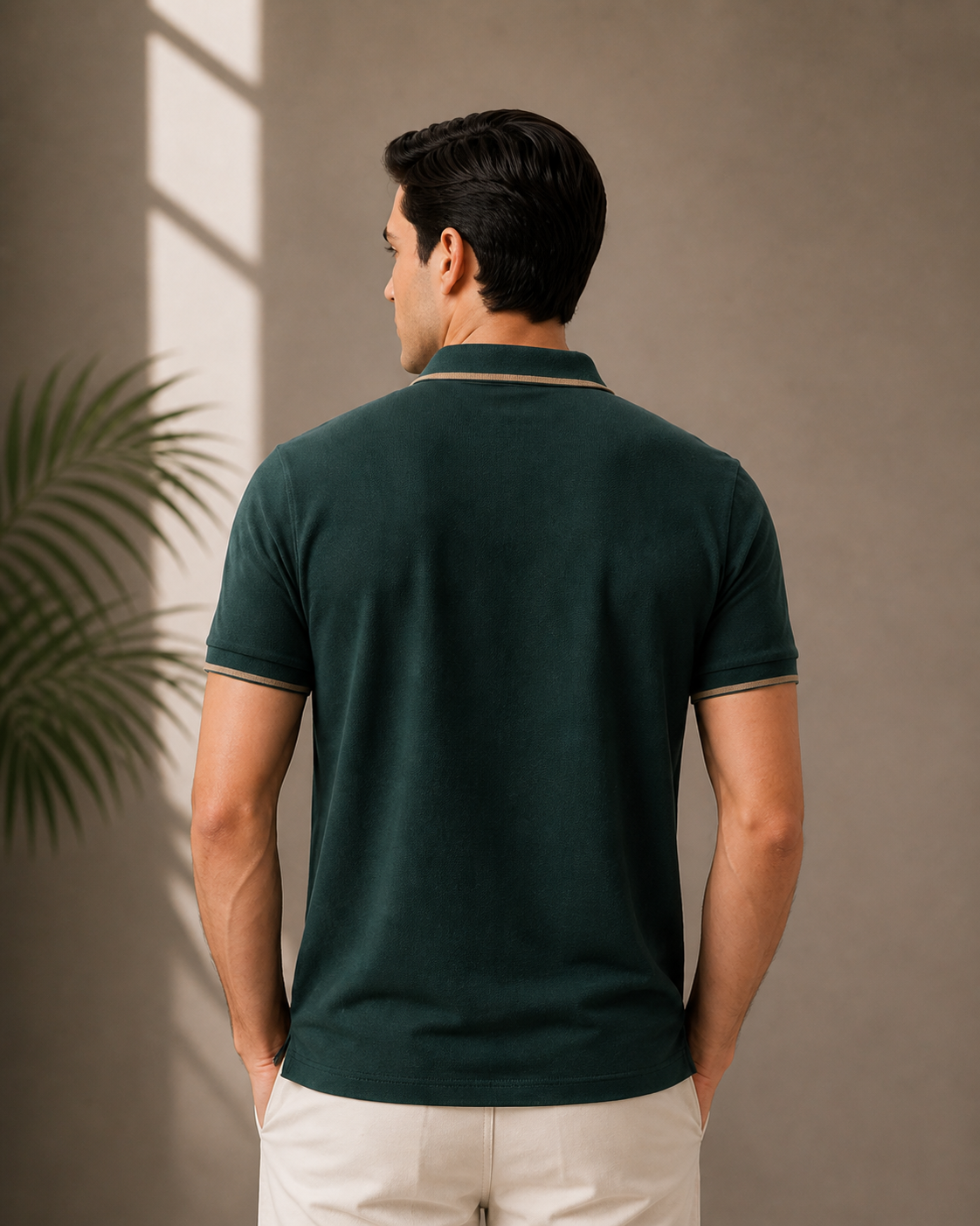 Olive Green Essential T-Shirt – Streetwear Premium Relaxed Fit