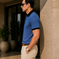 Sky Blue Oversized T-Shirt – Streetwear Relaxed Fit