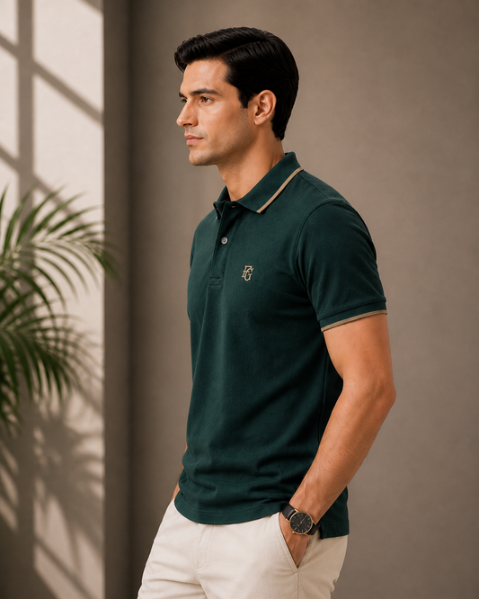 Olive Green Essential T-Shirt – Streetwear Premium Relaxed Fit