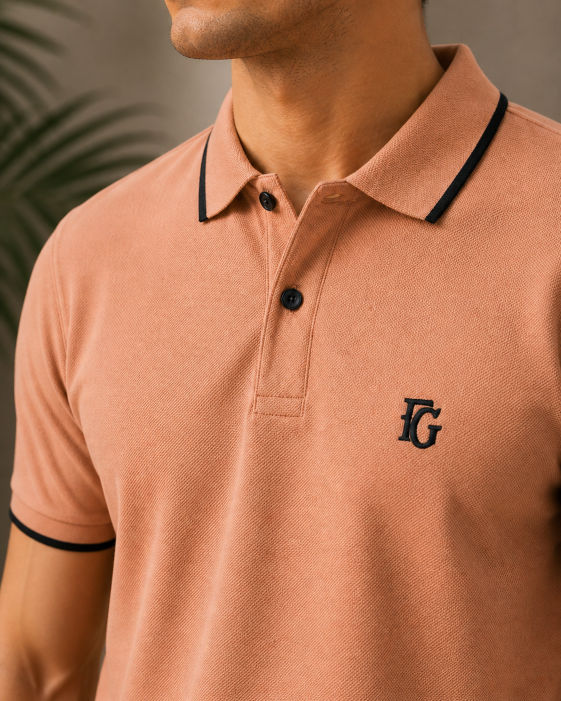 Peach Essential T-Shirt – Streetwear Minimal Relaxed Fit
