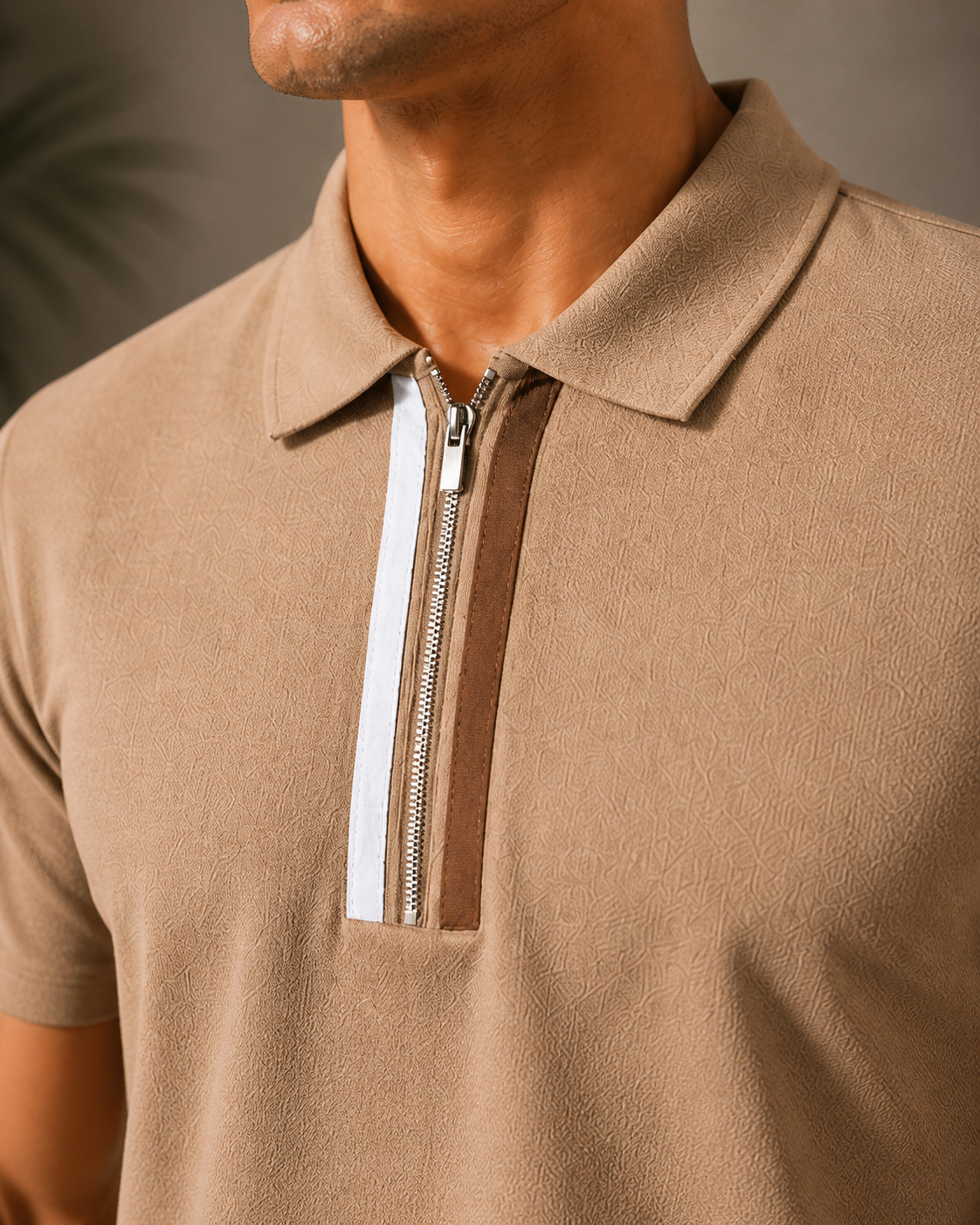 Beige Graphic T-Shirt – Streetwear Relaxed Fit