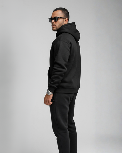 Hooded Sweatshirts Heart-shape  Men
