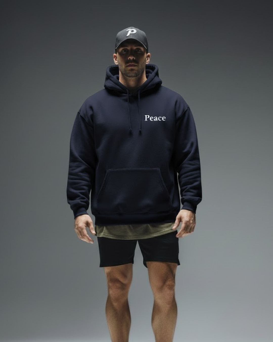 Hooded Sweatshirts Peace Men