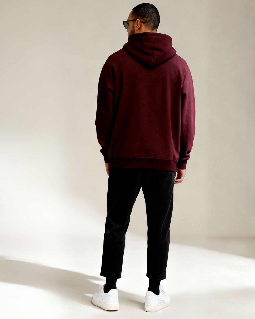 Hooded Sweatshirts Heart-shape  Men