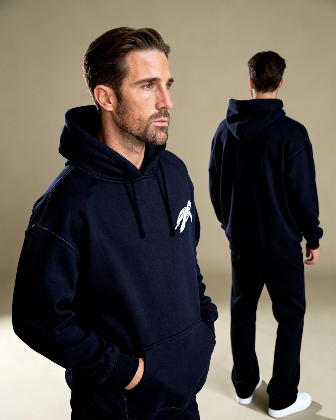 Hooded Sweatshirts Turtle 2  Men