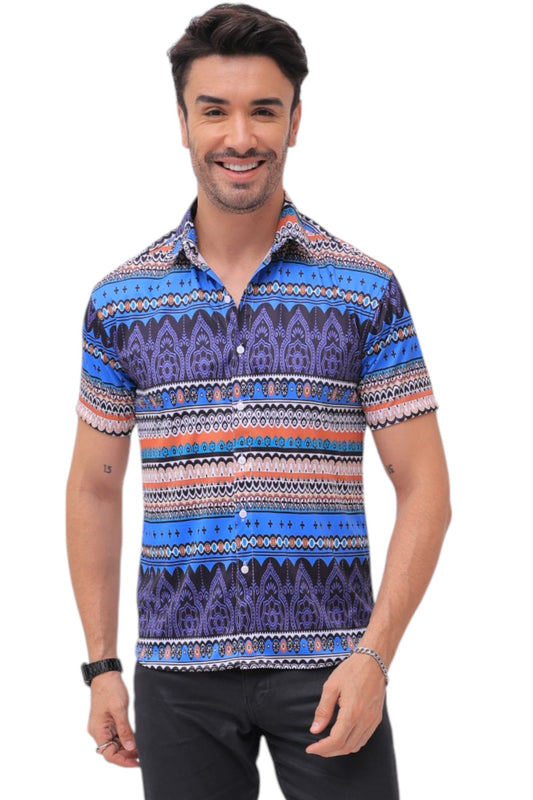 Collar Shirt for Men Half Sleeves