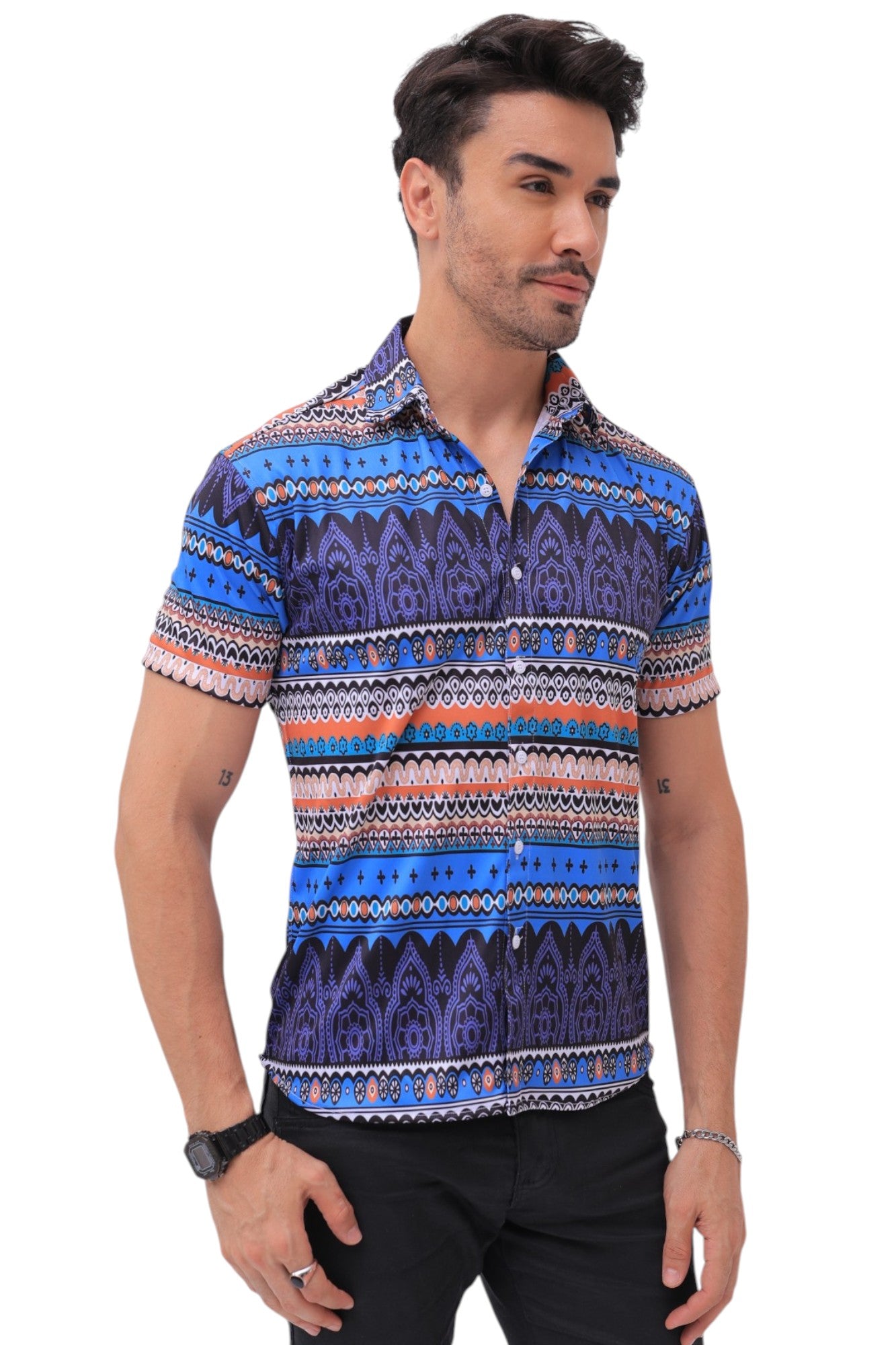 Collar Shirt for Men Half Sleeves