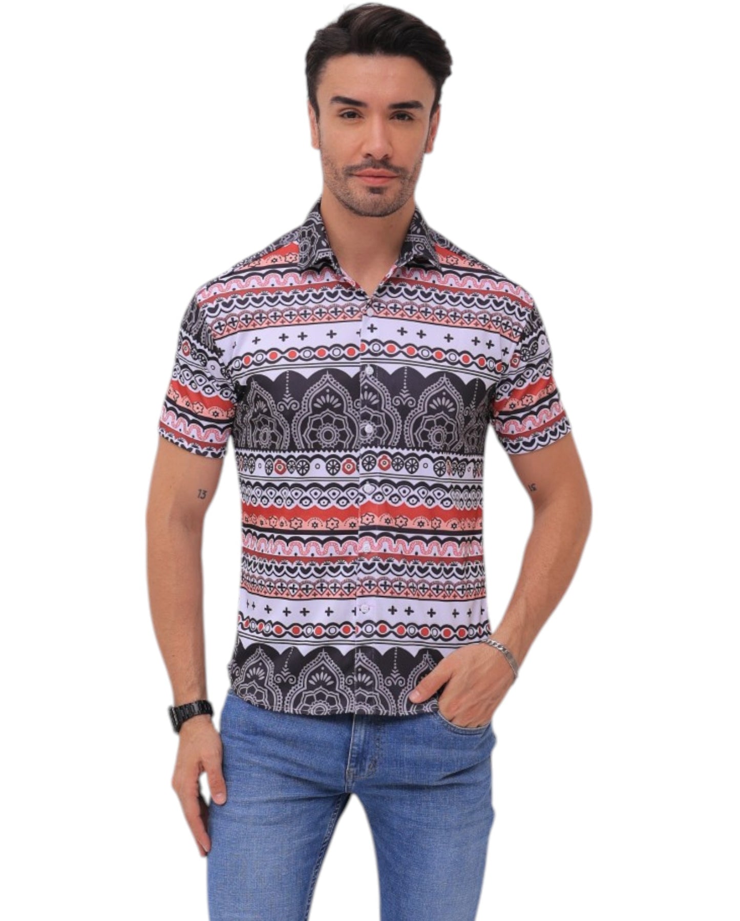 Collar Shirt for Men Half Sleeves