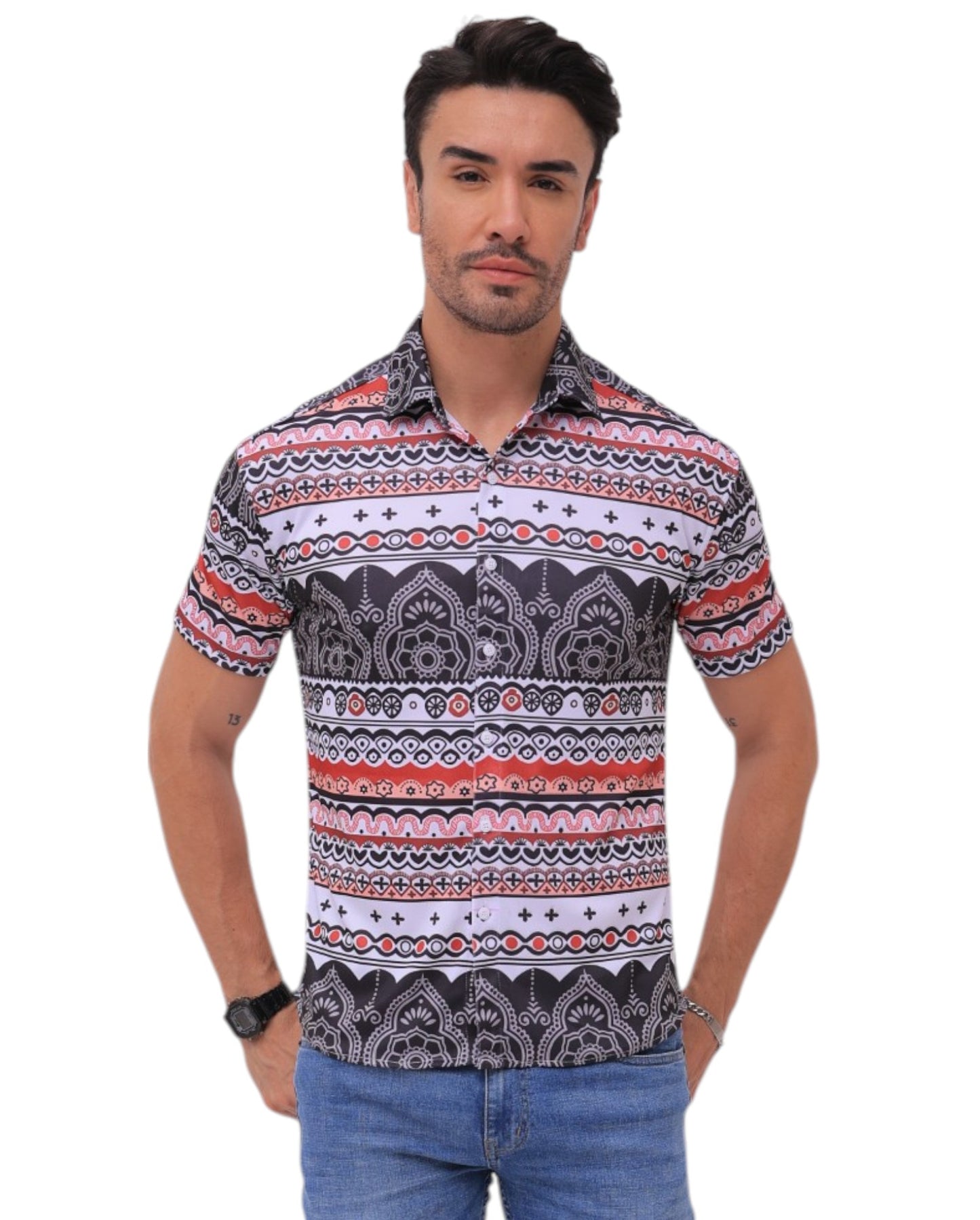 Collar Shirt for Men Half Sleeves