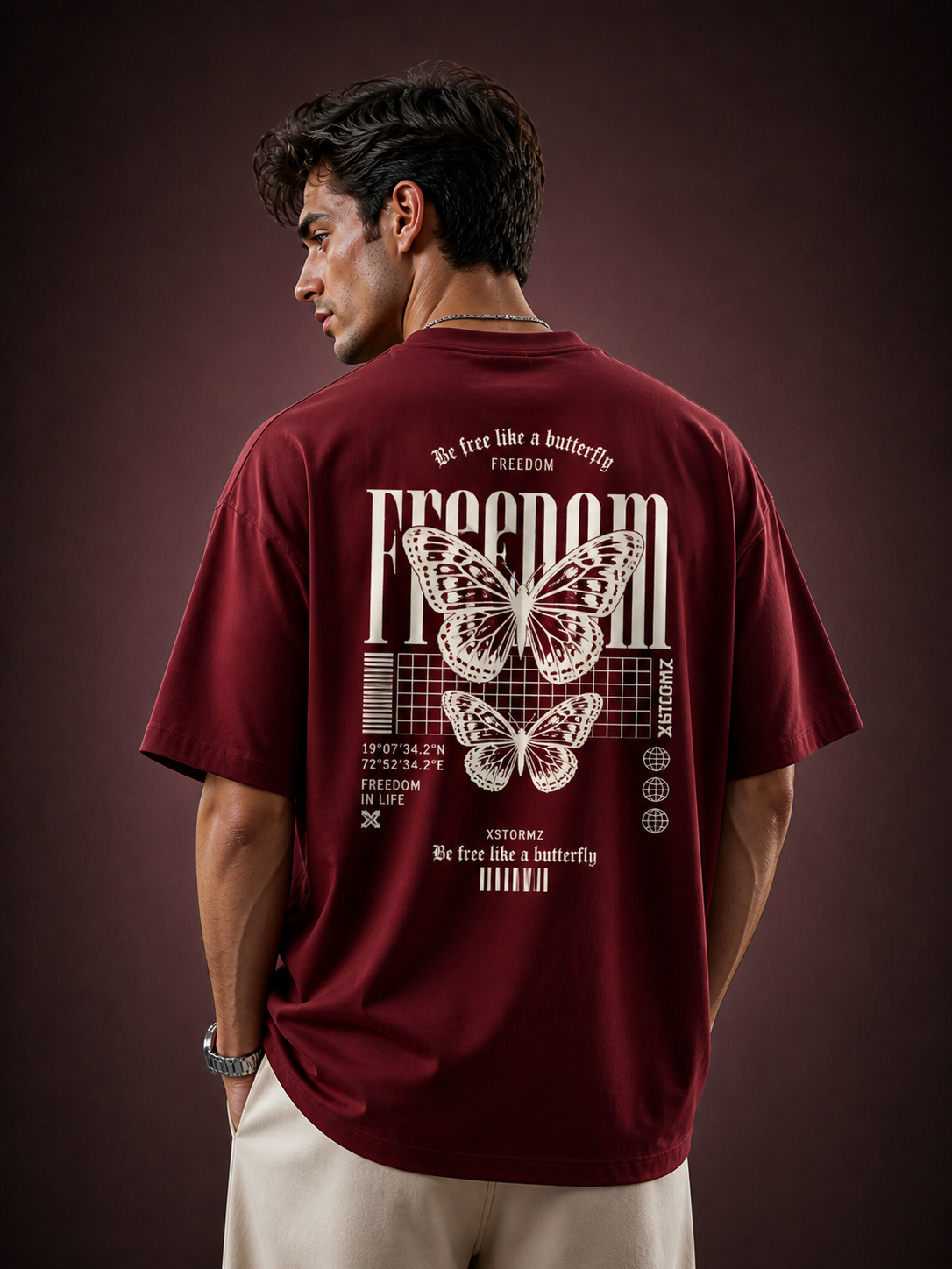 Oversize Unisex ButterFly T shirts