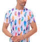 Lycra Printed T shirt for Men Half Sleeves