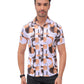 Stylish Printed Mens Half Sleeves Shirt