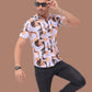 Stylish Printed Mens Half Sleeves Shirt