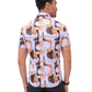 Stylish Printed Mens Half Sleeves Shirt