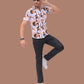 Stylish Printed Mens Half Sleeves Shirt
