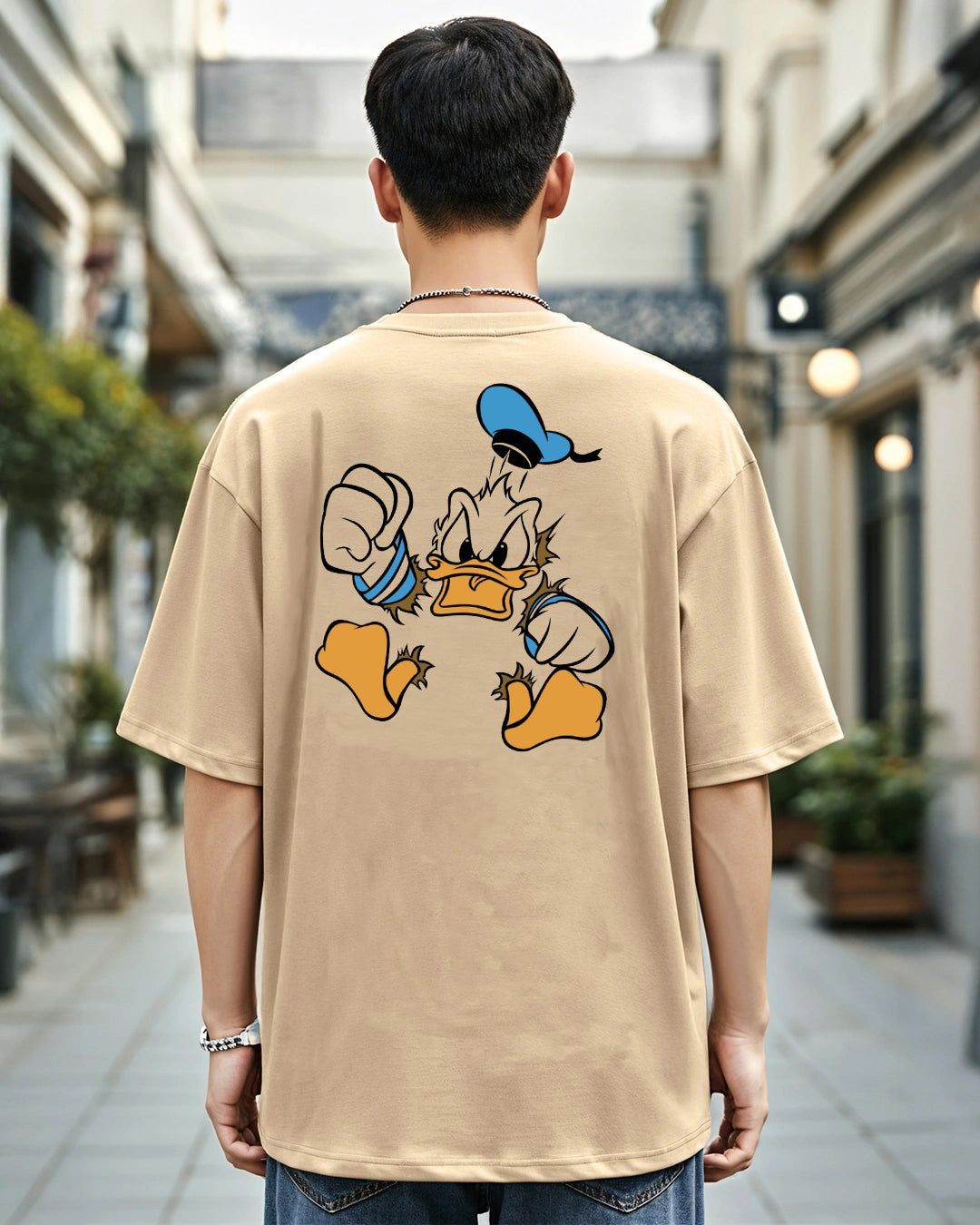 Unisex Printed Oversized T shirt
