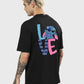 Oversize Drop Shoulder Printed T-shirt for Men