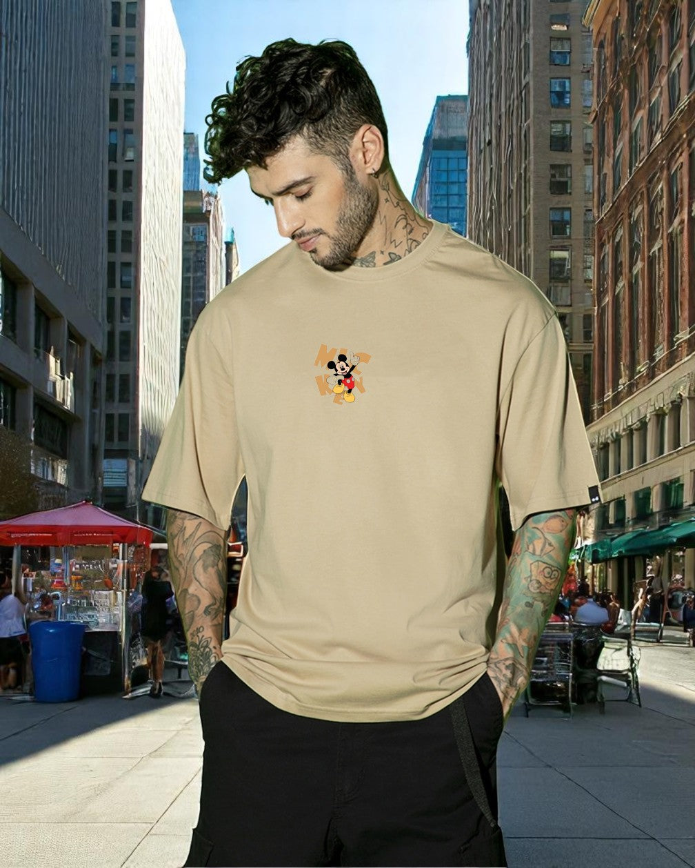 Men's Trendy Printed Oversized T shirt