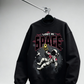 Men’s Black Printed Sweatshirt