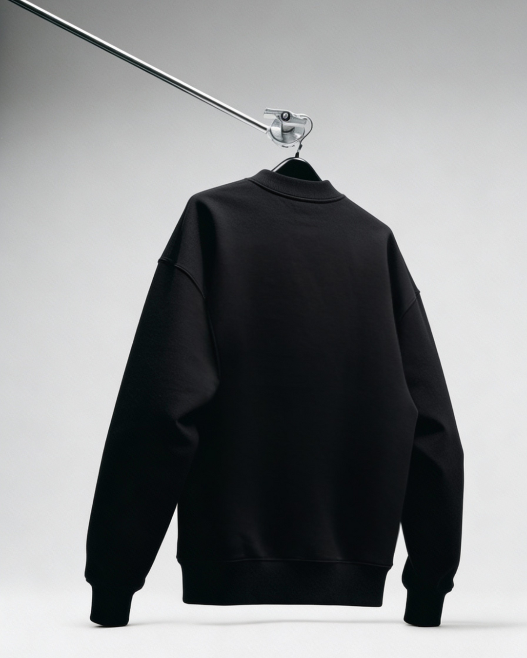Men’s Black Printed Sweatshirt