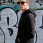 Men’s Black Solid Hoodie