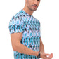Round Neck Printed T-shirts for Men Half Sleeves