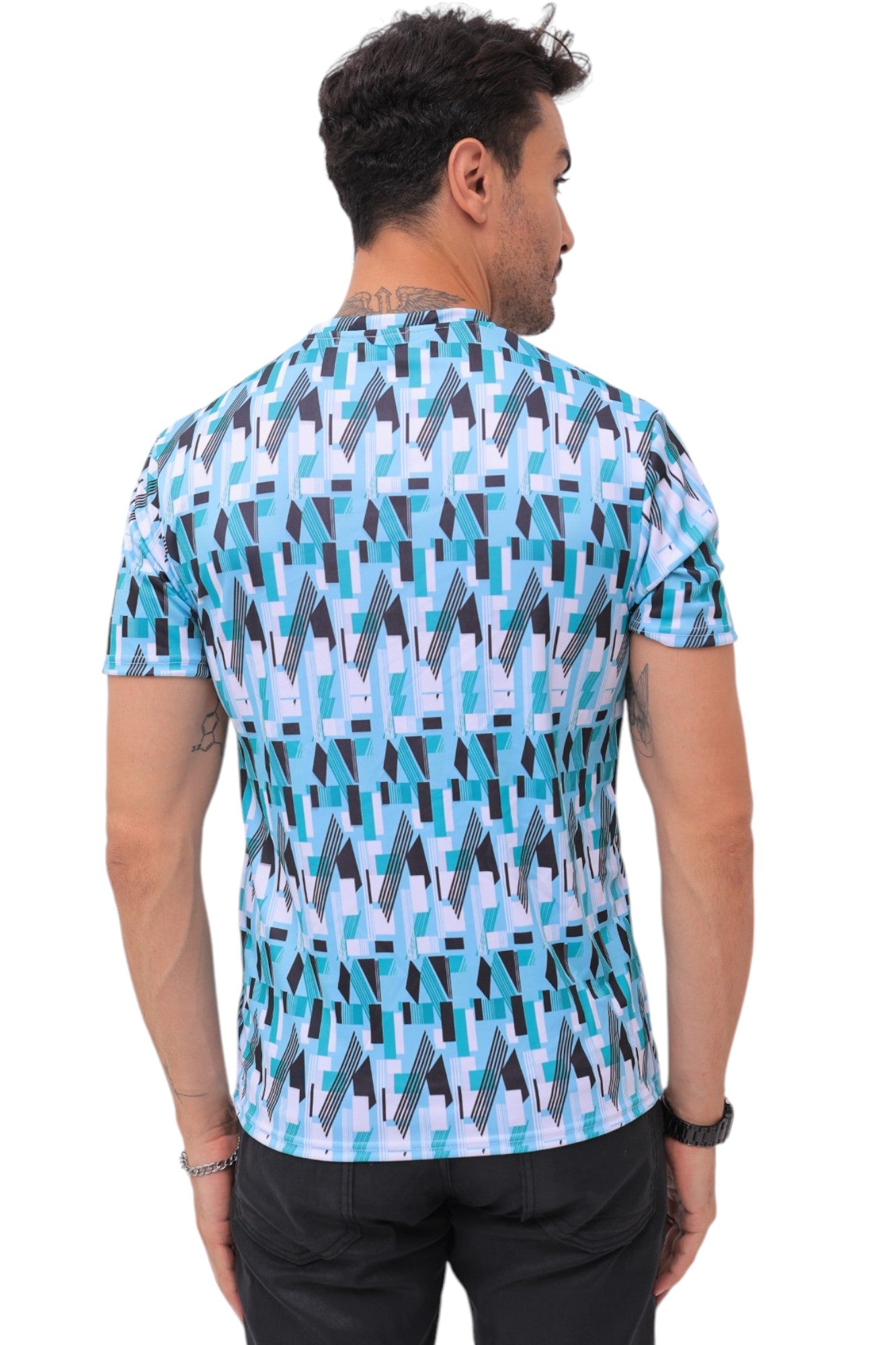 Round Neck Printed T-shirts for Men Half Sleeves