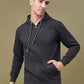 Men's Grey Hoodie with Zipper