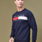 Men's Casual Sweatshirt with "Fashion" Print