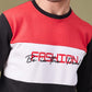 Men's Casual Sweatshirt with "Fashion" Print