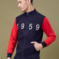 Men's Color Block Zip-Up Jacket