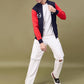 Men's Color Block Zip-Up Jacket