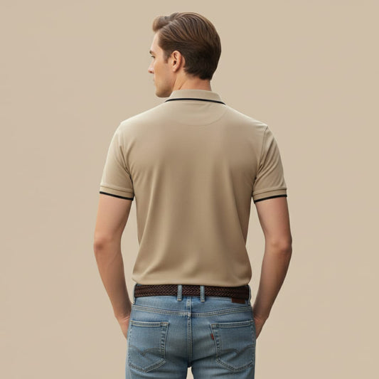 Beige Oversized T-Shirt – Streetwear Boxy Fit