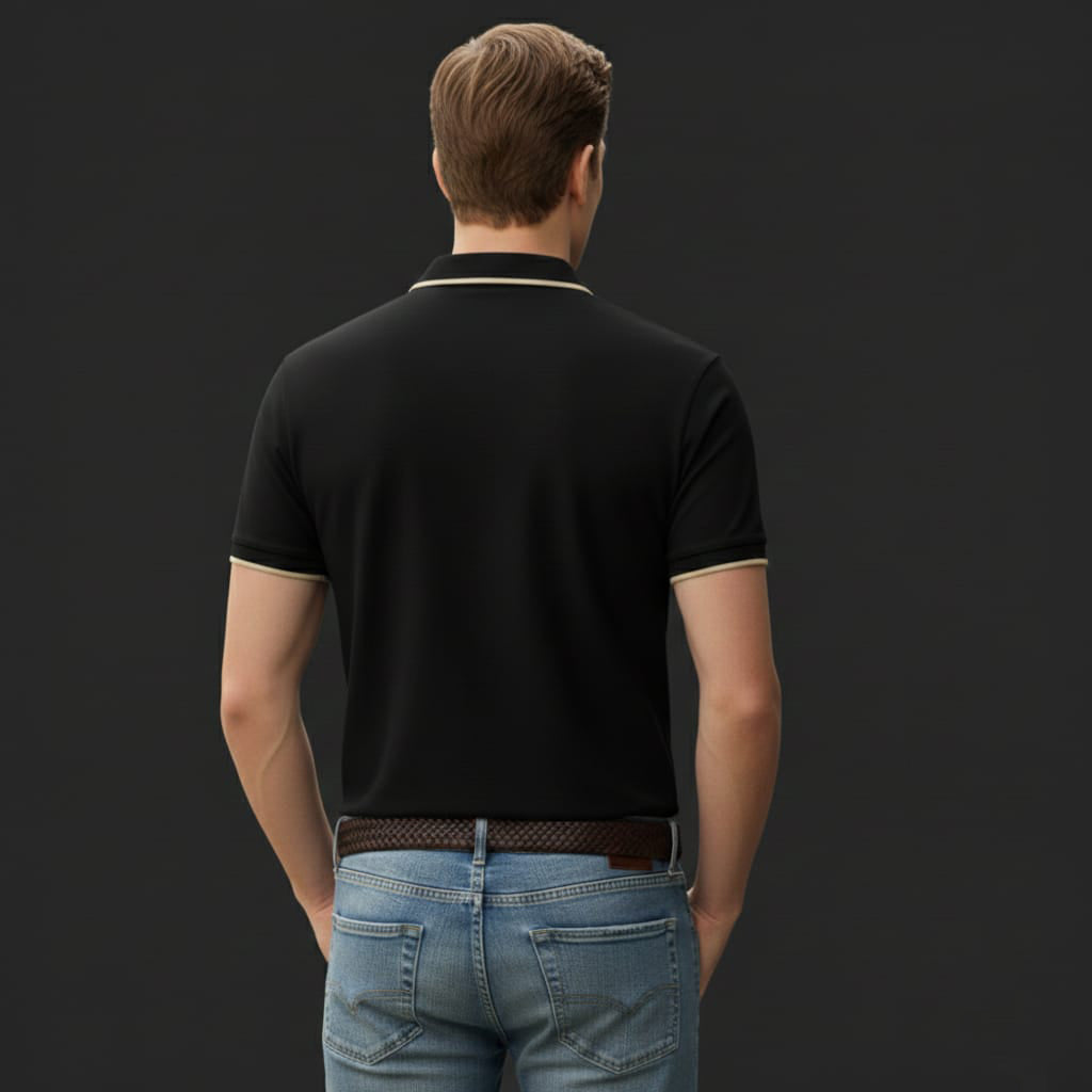 Black Premium T-Shirt – Streetwear Minimal Fit