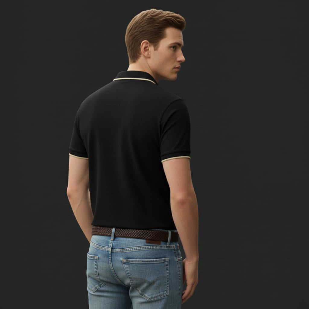 Black Premium T-Shirt – Streetwear Minimal Fit