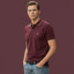 Wine Red Oversized T-Shirt – Streetwear Premium Relaxed Fit